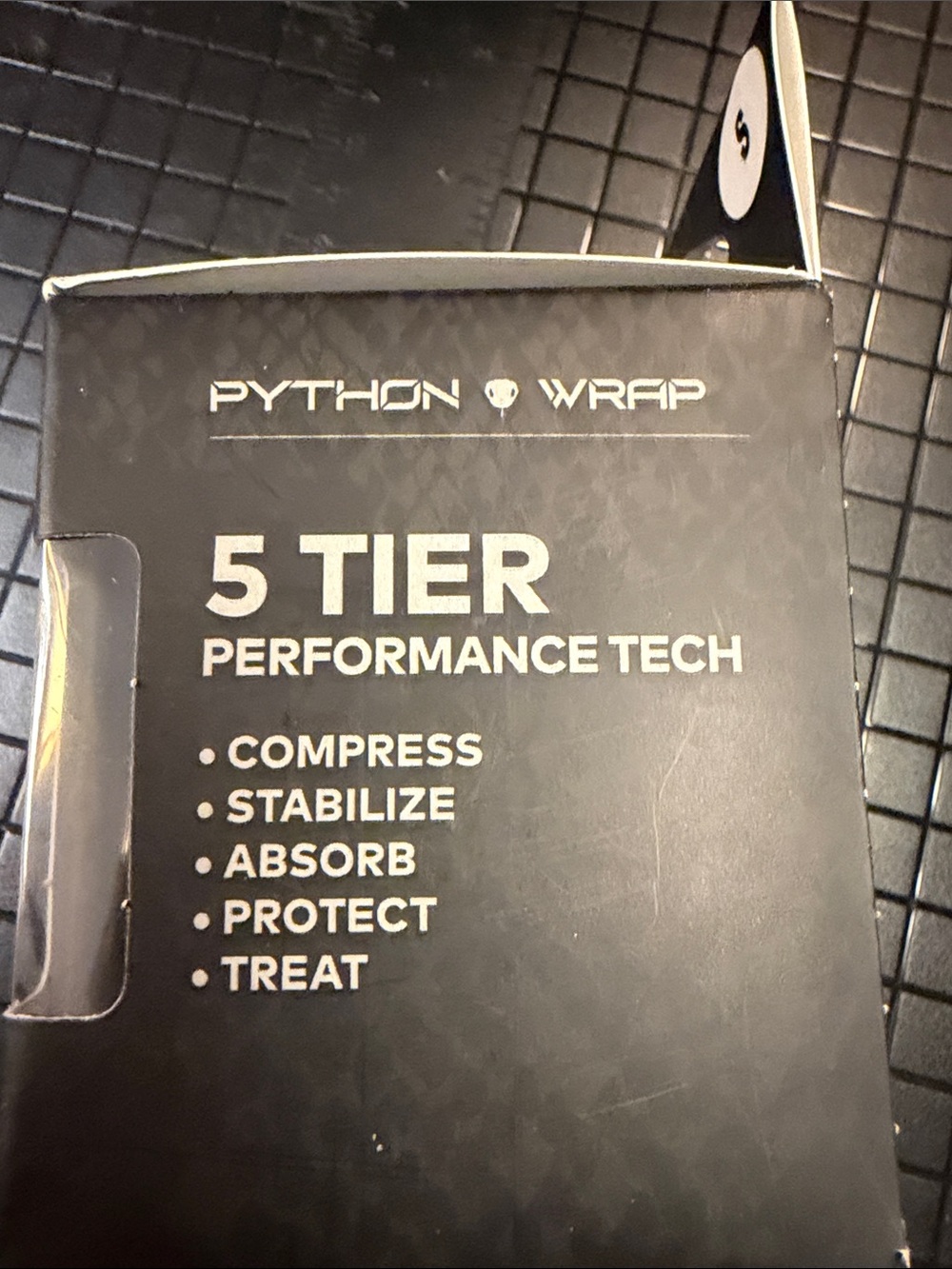 Python Wrap Performance Compression Wrap - Black - Picture 5 of 5